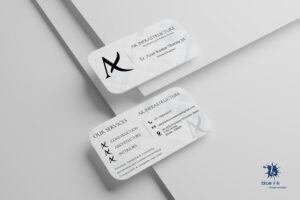 Business Card – Spot UV Die cut